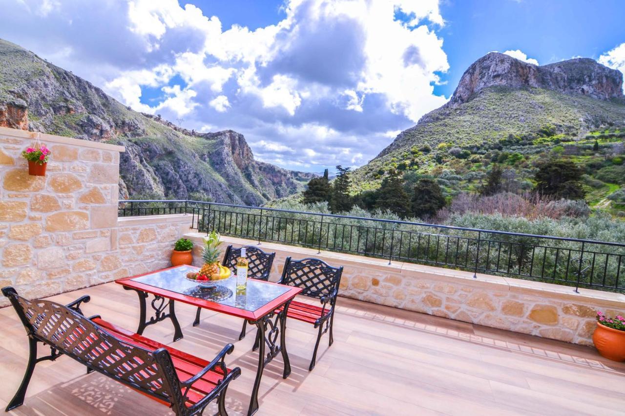 Villa Anastasia Luxe With Top Wifi, Bbq & Amazing Views 키사모스 외부 사진